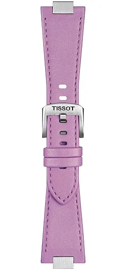 Paski i części Pasek Skórzany Tissot Różowy PRX 35 T852049546