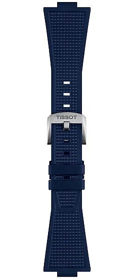 Paski i części Pasek Gumowy Tissot Granatowy 27mm PRX 40 T852049050