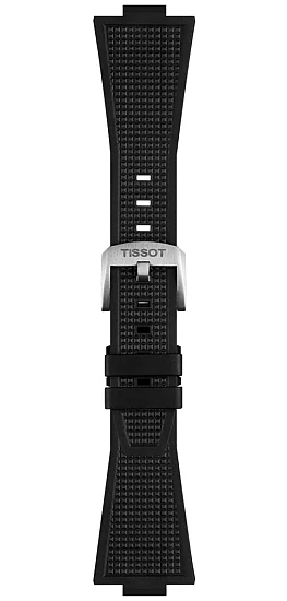 Paski i części Pasek Gumowy Tissot Czarny 27mm PRX 40 T603048462