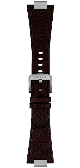 Paski i części Pasek Skórzany Tissot Brązowy 27mm PRX 42 T852049413
