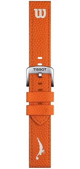Paski i części Pasek Syntetyczny Tissot Pomarańczowy 20mm Seastar 1000 T604049897