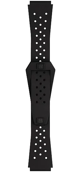 Paski i części Pasek Gumowy Tissot Czarny Sideral T852048857