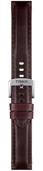 Paski i części Pasek Tissot Brązowy Skórzany 20mm T852046836