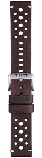Paski i części Pasek Tissot Brązowy Skórzany 22mm T852046777