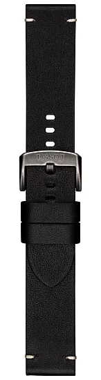 Paski i części Pasek Skórzany Tissot Czarny 22mm Gent XL, Chrono XL T600043914