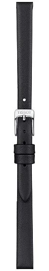 Paski i części Pasek Skórzany Tissot Czarny 9mm Lovely T852043159