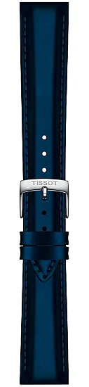Paski i części Pasek Tissot Niebieski Syntetyczny 18mm T852048150