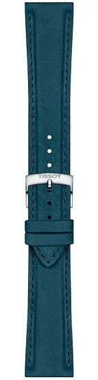Paski i części Pasek Skórzany Tissot Niebieski 21mm T852048227