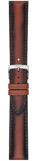Paski i części Pasek Tissot Brązowy Skórzany 20mm T852046842