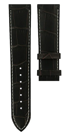 Paski i części Pasek Skórzany Tissot Brązowy 20mm Tradition Chrono T610031126