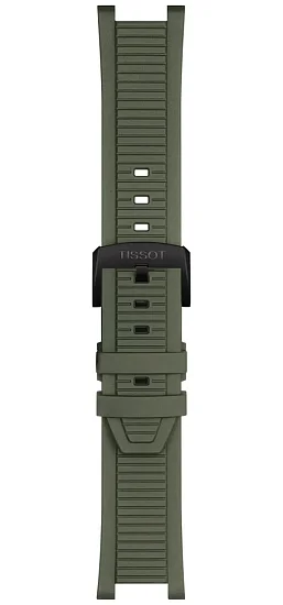 Paski i części Pasek Gumowy Tissot Zielony T-Race T603050244
