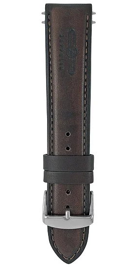 Paski i części Pasek Zeppelin Brązowy 22mm ZE-9LZ200107C2220