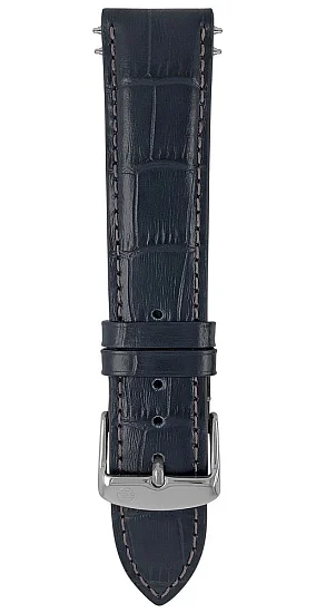 Paski i części Pasek Zeppelin Czarny 22mm ZE-9LZ381012CA2220
