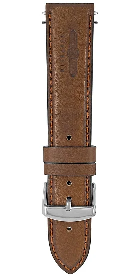 Paski i części Pasek Zeppelin Jasnobrązowy 22mm ZE-9LZ200106105C2220