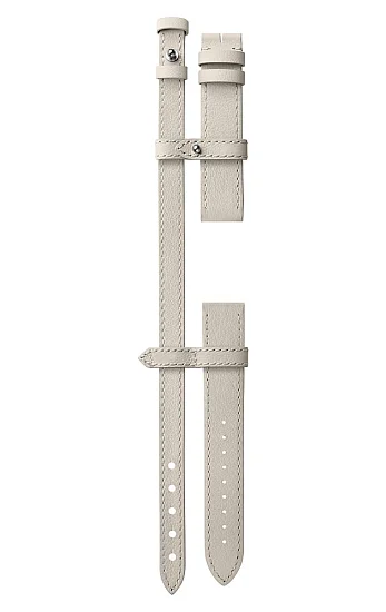 Paski i części Pasek Skórzany Longines Aligator Beżowy 17mm Dolcevita Lady L682167255