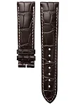Zdjęcie Paski i części Pasek Skórzany Longines Aligator Brązowy XL 20mm Master Collection L682110306