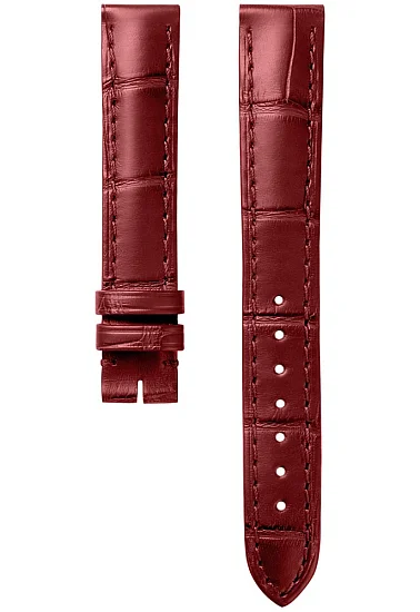 Paski i części Pasek Skórzany Longines Aligator Czerwony XS 14mm Evidenza L682167032