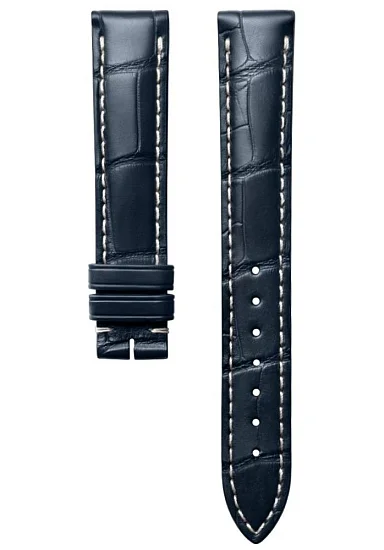 Paski i części Pasek Skórzany Longines Aligator Niebieski XL 15mm Master Collection L682153047