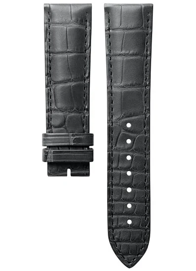 Paski i części Pasek Skórzany Longines Aligator Szary XS 21mm Master Collection L682167080