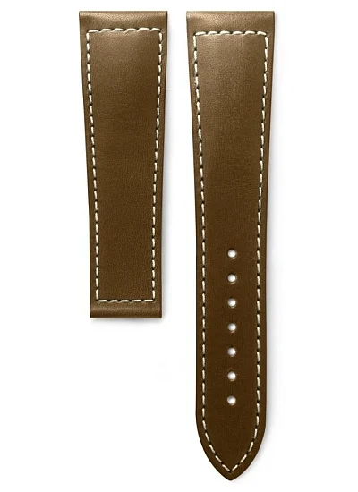 Paski i części Pasek Skórzany Longines Jasnobrązowy XS 21mm Spirit Zulu Time 39 L682169441