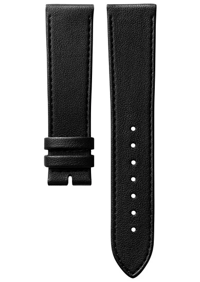 Paski i części Pasek Materiałowy Longines Aligator Czarny 20mm Elegant Collection L682166044