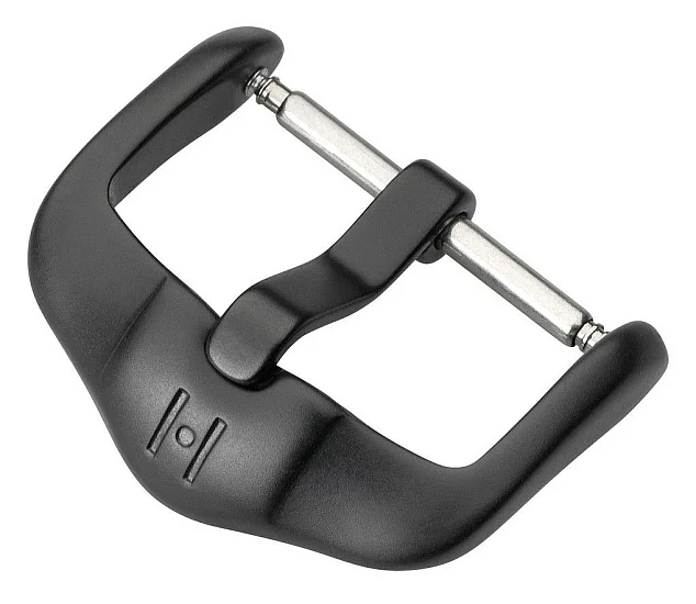 Paski i części Zapięcie Klamra Hirsch Active Czarna 20mm BC1032-5-20