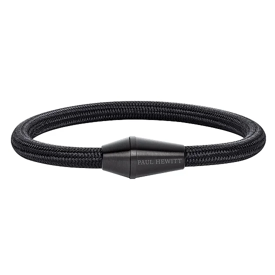 Paul Hewitt Bransoletka Conic Rozmiar XL Black Nylon Black PH002747