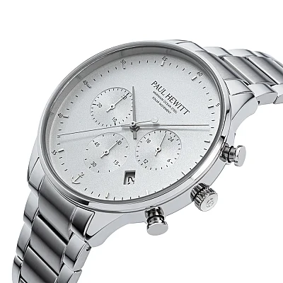 Paul Hewitt Chrono Line Solar White Dial PH-W-0302
