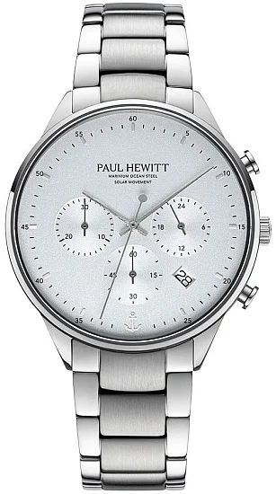 Paul Hewitt Chrono Line Solar White Dial PH-W-0302