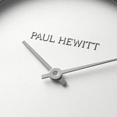 Paul Hewitt Lagoona White Dial Silver Mesh PH-LA-S-W-45S