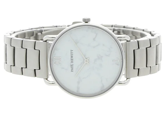 Paul Hewitt Miss Ocean Line Silver Marble Steel Metal PH-M-S-M-33S