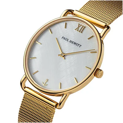 Paul Hewitt Miss Ocean Line Yellow Gold PVD Mesh PH002691
