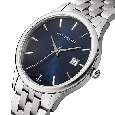 Paul Hewitt Onda Dark Blue Sunray Stainless Steel PH004384