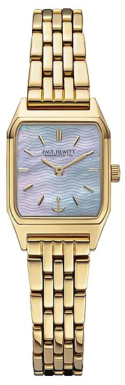 Paul Hewitt Petit Soleil Solar Pearl Dial Gold Bracelet PH-W-0332