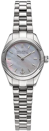 Paul Hewitt Petit Soleil Solar Pearl Dial Silver Bracelet PH-W-1185