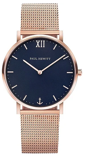 Paul Hewitt Sailor Line Rose Blue Lagoon Mesh Rose PH-SA-R-ST-B-4S