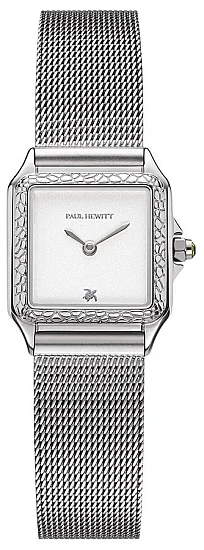 Paul Hewitt Petite Soleil Tortue White Dial Silver Mesh PH-W-2025