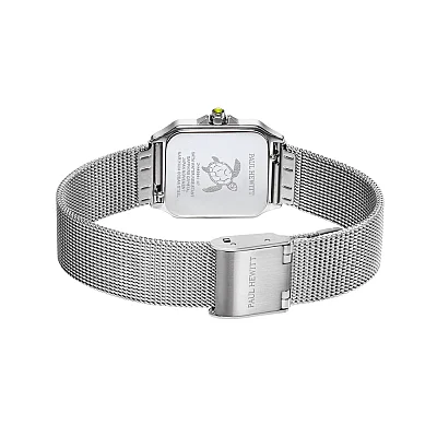 Paul Hewitt Petite Soleil Tortue White Dial Silver Mesh PH-W-2025