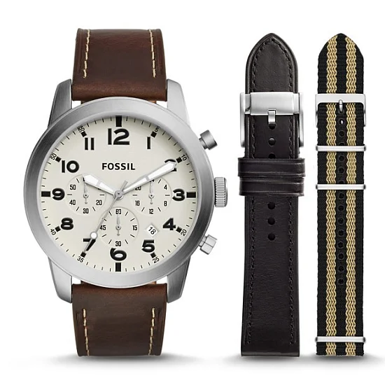 Fossil Pilot 54 Men Box Set FS5182SET