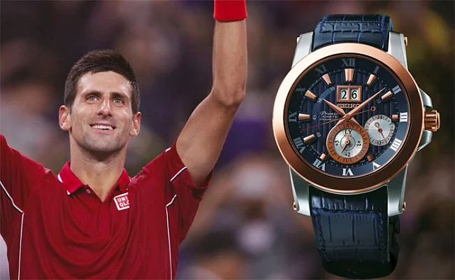 Seiko Premier Kinetic Perpetual Calendar Novak Djokovic SNP126P1