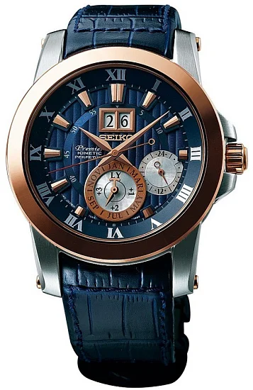 Seiko Premier Kinetic Perpetual Calendar Novak Djokovic SNP126P1