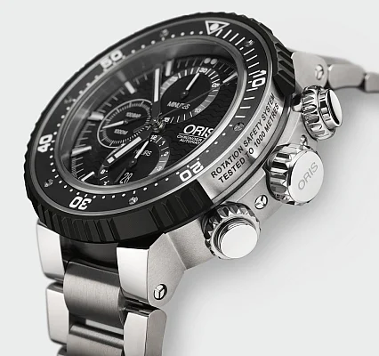 Oris ProDiver Chronograph 01 774 7727 7154-Set