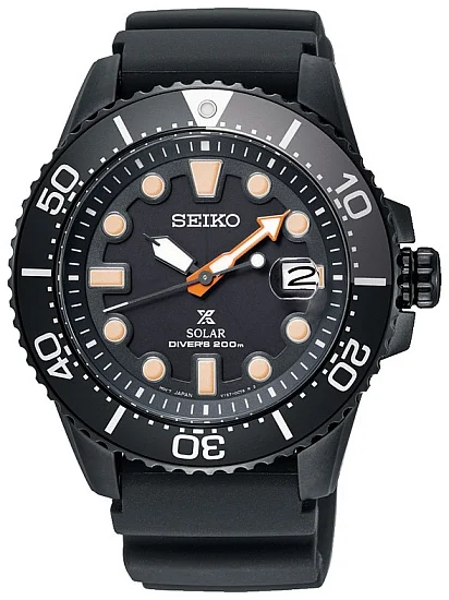 Seiko Prospex Sea Diver Solar Black Series 2018 Limited Edition SNE493P1