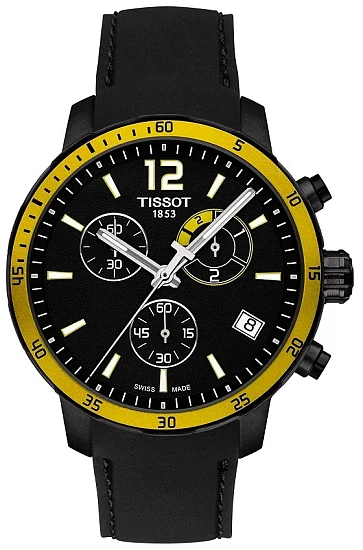 Tissot Quickster Chrono Football Black PVD T0954493705700