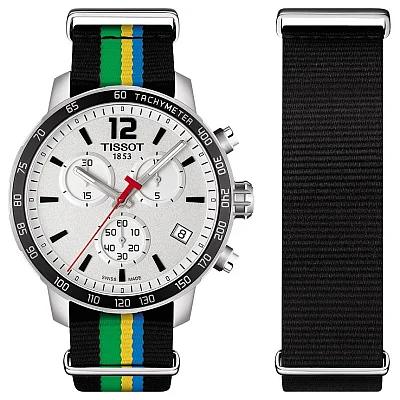 Tissot Quickster Chrono NATO Baku 2015 Special Edition T095.417.17.037.02