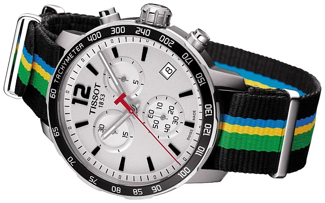 Tissot Quickster Chrono NATO Baku 2015 Special Edition T095.417.17.037.02