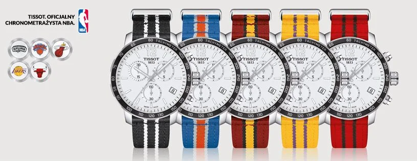 Tissot Quickster Chrono NATO NBA Los Angeles Lakers Special Edition T095.417.17.037.05