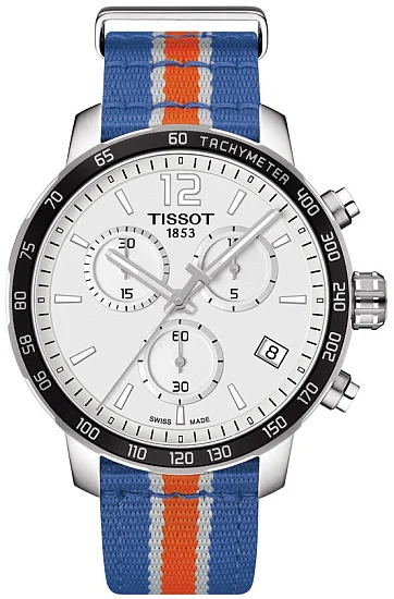 Tissot Quickster Chrono NATO NBA New York Knicks Special Edition T0954171703706