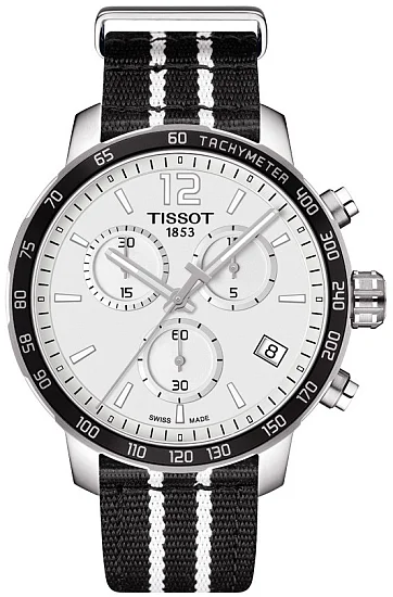 Tissot Quickster Chrono NATO NBA San Antonio Spurs Special Edition T0954171703707