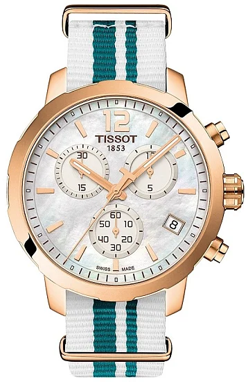 Tissot Quickster Lady Chrono PVD NATO T0954173711701